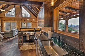 Hilltop Cabin on 5 Acres w/ Hot Tub & Waterfall!