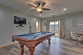 Hilltop Cabin on 5 Acres w/ Hot Tub & Waterfall!