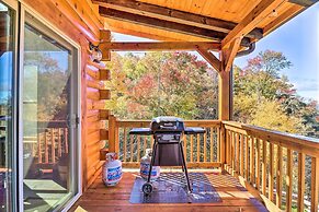 Hilltop Cabin on 5 Acres w/ Hot Tub & Waterfall!