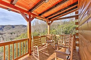 Hilltop Cabin on 5 Acres w/ Hot Tub & Waterfall!
