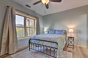 Hilltop Cabin on 5 Acres w/ Hot Tub & Waterfall!