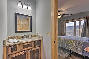 Hilltop Cabin on 5 Acres w/ Hot Tub & Waterfall!