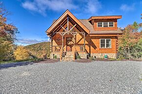 Hilltop Cabin on 5 Acres w/ Hot Tub & Waterfall!