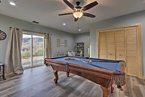 Hilltop Cabin on 5 Acres w/ Hot Tub & Waterfall!