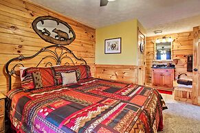 'breathtaking View' Cabin w/ Game Room & Hot Tub!