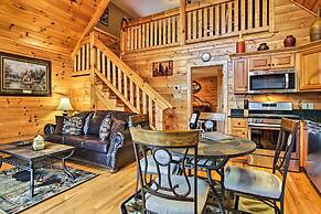 'breathtaking View' Cabin w/ Game Room & Hot Tub!