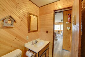 Lakefront Cabin w/ Private Dock & Beach!