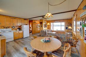 Lakefront Cabin w/ Private Dock & Beach!