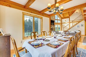 Spacious & Secluded Forksville Home: Fire Pit