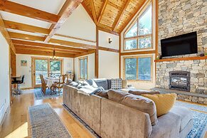 Spacious & Secluded Forksville Home: Fire Pit