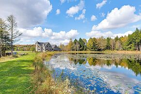 Spacious & Secluded Forksville Home: Fire Pit