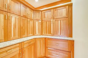 Spacious & Secluded Forksville Home: Fire Pit