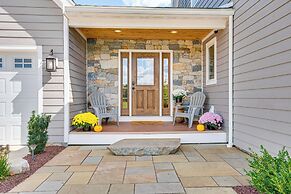 Spacious & Secluded Forksville Home: Fire Pit