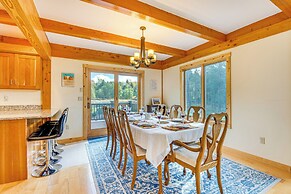 Spacious & Secluded Forksville Home: Fire Pit