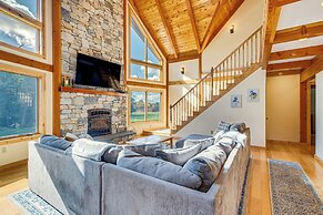 Spacious & Secluded Forksville Home: Fire Pit