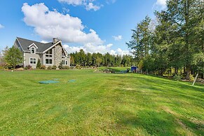 Spacious & Secluded Forksville Home: Fire Pit