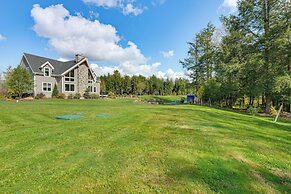 Spacious & Secluded Forksville Home: Fire Pit