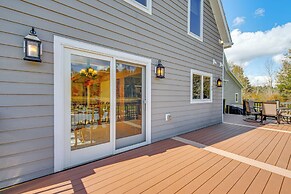 Spacious & Secluded Forksville Home: Fire Pit