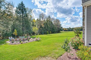 Spacious & Secluded Forksville Home: Fire Pit