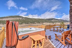 Secluded Alma Log Cabin w/ Hot Tub & Stunning View