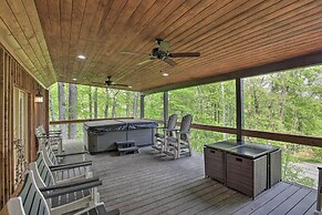 Deck & Views: Hendersonville Cabin, Roads Are Open