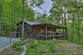 Deck & Views: Hendersonville Cabin, Roads Are Open