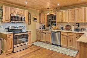 Deck & Views: Hendersonville Cabin, Roads Are Open