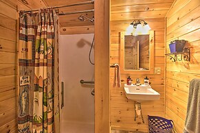 Rural Cabin Hideaway w/ Fire Pit & Mtn Views!