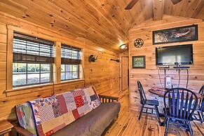 Rural Cabin Hideaway w/ Fire Pit & Mtn Views!