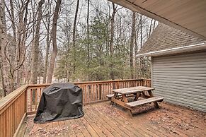 Family Poconos Home w/ Decks, 6 Mi to Skiing!