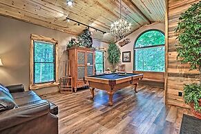 Eclectic Cabin w/ Hot Tub: 1 Mi to Ober Gatlinburg
