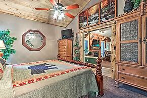 Eclectic Cabin w/ Hot Tub: 1 Mi to Ober Gatlinburg