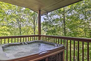 Eclectic Cabin w/ Hot Tub: 1 Mi to Ober Gatlinburg