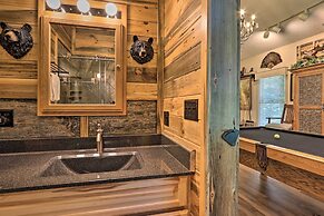 Eclectic Cabin w/ Hot Tub: 1 Mi to Ober Gatlinburg