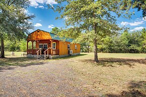 Plantersville Cabin on 50 Acres w/ Pond & Fire Pit