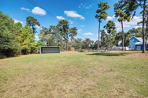 Plantersville Cabin on 50 Acres w/ Pond & Fire Pit
