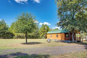 Plantersville Cabin on 50 Acres w/ Pond & Fire Pit