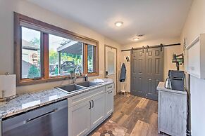 Boat Dock & Backyard: 'rock River Retreat'