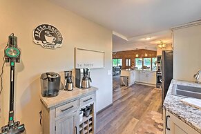 Boat Dock & Backyard: 'rock River Retreat'