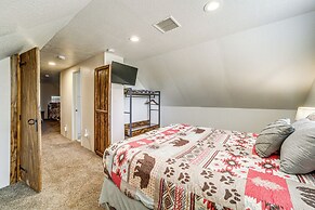 Hot Tub, Game Room: Dog-friendly Pine Cabin!