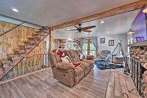 Hot Tub, Game Room: Dog-friendly Pine Cabin!