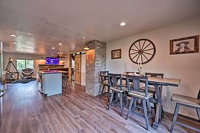 Hot Tub, Game Room: Dog-friendly Pine Cabin!