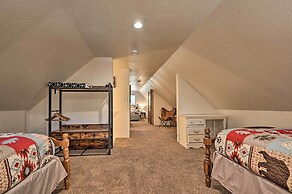 Hot Tub, Game Room: Dog-friendly Pine Cabin!