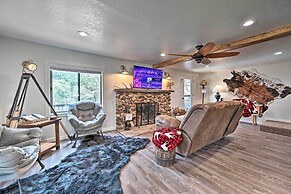 Hot Tub, Game Room: Dog-friendly Pine Cabin!