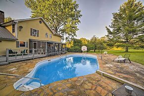 Private Dayton Home w/ Pool & Deck on 37 Acres!