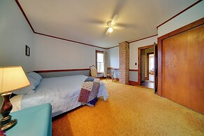 Historic Victorian Farmhouse w/ Porch & Views!