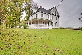 Historic Victorian Farmhouse w/ Porch & Views!