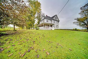 Historic Victorian Farmhouse w/ Porch & Views!