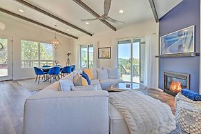 Mtn Views & Gas Fire Pit: Luxe Pine Escape!