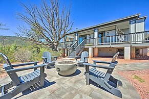 Mtn Views & Gas Fire Pit: Luxe Pine Escape!